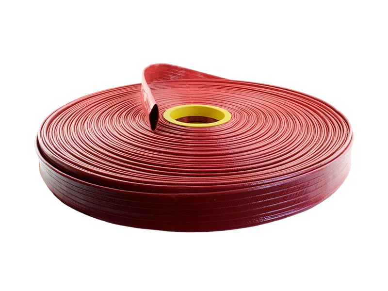 Manga plana super reforzada roja